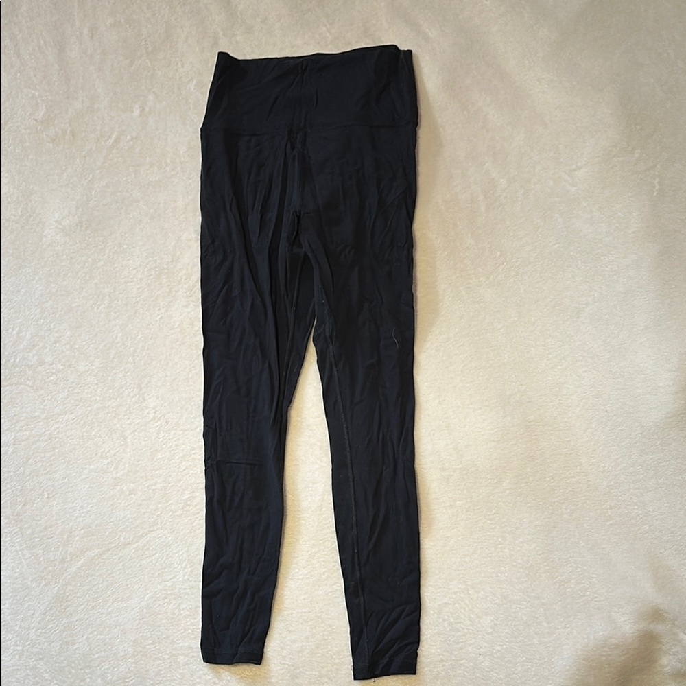 Black High-Waisted Leggings